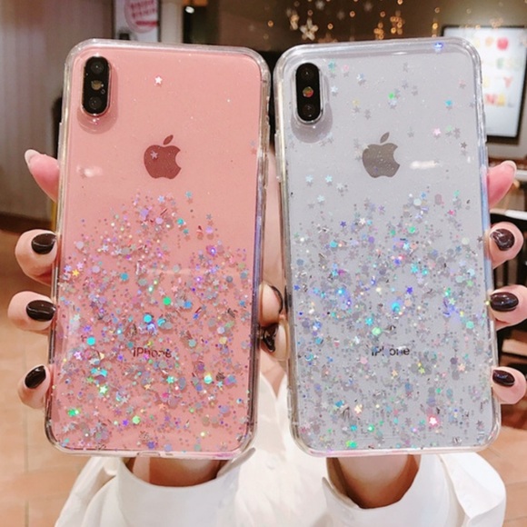 🎉3 FOR $20💕iPhone 11 Pro Silver Star Case💕 - Picture 13 of 14
